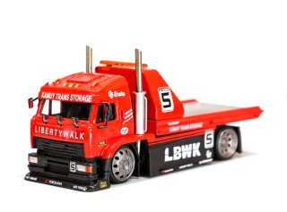 Kamaz Modified Trailer Tilt red 1:64 Street Weapon
