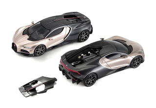 Bugatti Tourbillon dore 1:64 Trends Hobby