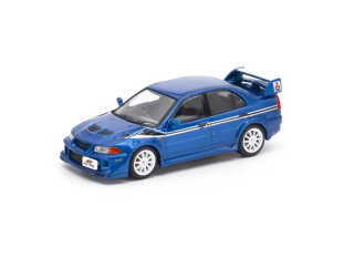 Mitsubishi Lancer Evolution VI Tommi Mäkinen Edition blue 1:64 WORKS