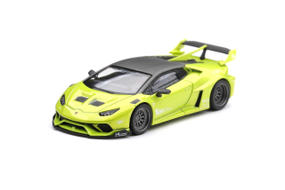 Lamborghini Huracán 2023 LB★WORKS lime metallic 1:64 Mini GT