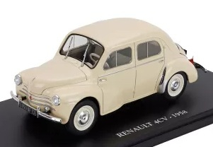 Renault 4CV 1958 beige 1:24 Hachette