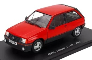 Opel Corsa 1.3 SR 1983 red 1:24 Hachette