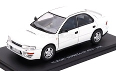 Subaru Impreza GT 4WD 1996 white 1:24 Hachette