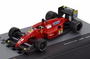 Ferrari F1 87 #28 Gerhard Berger 1987 1:43 Altaya