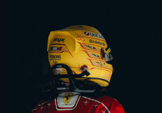Helmet - Lewis Hamilton - Ferrari HP Italian GP 2026 1:5 Look Smart Models