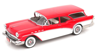 Buick Special Estate Wagon 1957 red/white 1:18 KK Scale