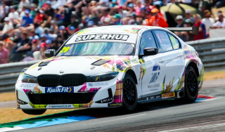 BMW 330i #29 Lewis Gilbert West Surrey Racing BTCC Knockhill 2026 1:43 Spark