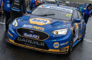 Ford Focus Titanium #27 Dan Cammish Napa Racing UK BTCC Knockhill Race Against Dementia 1:43 Spark
