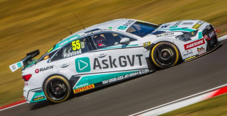 Audi A3 #55 Nick Halstead Steel Seal with Power Maxed Racing BTCC Knockhill 2026 1:43 Spark
