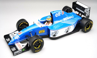 Ligier JS39 #26 M.Blundell German GP 1993 with Pilot Figure 1:18 Tecnomodel