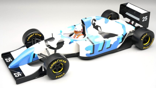Ligier JS39 #25 M.Brundle Japan GP 1993 with Pilot Figure 1:18 Tecnomodel