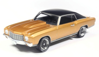 Chevrolet Monte Carlo 1971 gold/black 1:43 Ixo Models