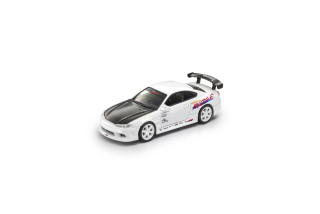 Nissan Vertex S15 With GT Wing white 1:64 ModelModel