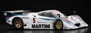 Lancia LC2 3.0L V8 Twin Turbo Team Martini Racing #5 Patrese/ Baldi/ Wollek Winner 1000KM Spa 1985 dirty version 1:18 Top Marques Collectibles