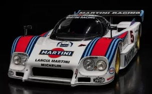 Lancia LC2 3.0L V8 Twin Turbo Team Martini Racing #5 Baldi/ Pescarolo 24H Le Mans 1985 1:18 Top Marques Collectibles