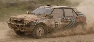 Lancia Delta Integrale 16V Martini Racing #6 Kankkunen/ Piironen Winner Rally Safari Kenya 1991 night version 1:18 Top Marques Collectibles