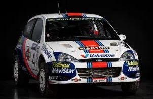 Ford Focus RS WRC #4 McRae/ Grist Winner Rally Acropolis 2001 1:18 Top Marques Collectibles