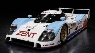Toyota TS010 3.5L V10 Team Toyota Tom's #8 Lammers/ Wallace/ Fabi 24H Le Mans 1992 1:18 Top Marques Collectibles