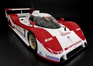Toyota TS010 3.5L V10 Team Toyota Tom's #7 Irvine/ Kristensen/ Villeneuve 500KM Mine Race 1992 1:18 Top Marques Collectibles