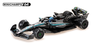 Mercedes-AMG Petronas F1 Team F1 W16 E Perfomance #63 George Russell Winner Canada GP 2025 1:64 Minichamps