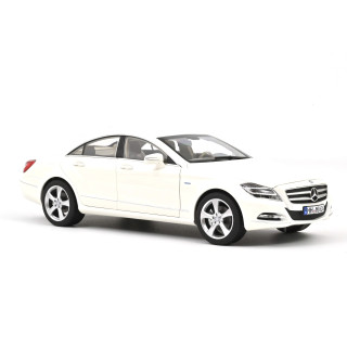 Mercedes-Benz CLS Coupe 2011 brilliant white metallic 1:18 Norev
