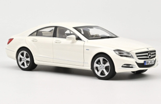 Mercedes-Benz CLS Coupe 2011 brilliant white metallic 1:18 Norev