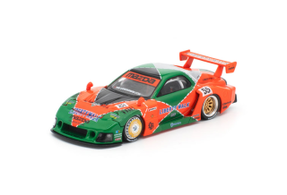 Mazda RX7 (FD3S) LB Super Silhouette orange/green 1:64 Pop Race Limited