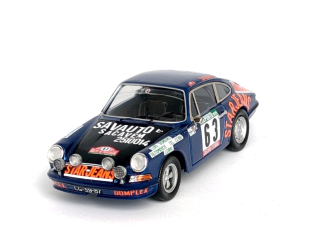 Porsche 911S #63 Nunes/ Amaral Winner Class Rally Portugal 1977 1:43 Troféu