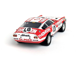 Ferrari 365 GTB/4 4.4L V12 Team Automobiles Charles Pozzi #40 Sepaggi/ Dolhem 9th 24H Le Mans 1973 1:43 Troféu