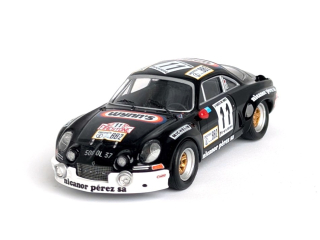 Renault Alpine A110 #11 Pradera/ Mata 3rd Rally Firestone 1977 1:43 Troféu