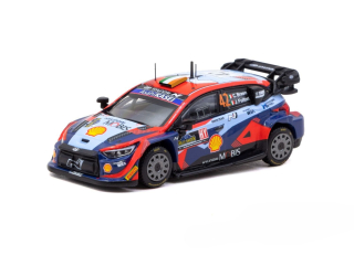 Hyundai i20 N Rally1 Hyundai Shell Mobis WRT #42 C.Breen/J.Fulton Rally Sweden 2023 1:64 Tarmac