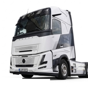 Volvo FH Aero 2025 white 1:43 Ixo Models