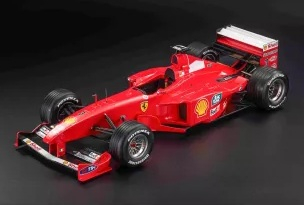 Ferrari F1 F399 Scuderia Ferrari #3 M.Schumacher 2nd Japan GP 1999 with Pilot Figure 1:18 GP Replicas