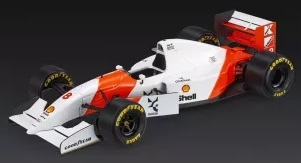 McLaren F1 MP4/8 Ford #8 A.Senna Winner Brazilian GP 1993 1:18 GP Replicas