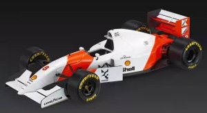McLaren F1 MP4/8 Ford #8 A.Senna Winner Monaco GP 1993 1:18 GP Replicas