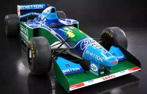Benetton F1 B194 Ford Mild Seven #5 M.Schumacher Winner Brazilian GP 1994 World Champion Fastest Lap 1:18 GP Replicas