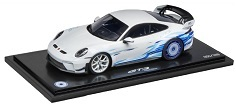 Porsche 911 GT3 992.2 Artisan Edition white/blue 1:18 Porsche Dealer edition