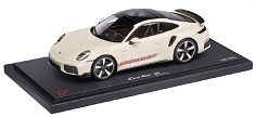 Porsche 911 Turbo S 992.2 Sadu Edition creme white 1:18 Porsche Dealer edition