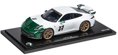 Porsche 911 GT3 992.2 100 Years Nürburgring white/green 1:18 Porsche Dealer edition