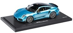 Porsche 911 Turbo S 992.2 Ipanema blue metallic 1:18 Porsche Dealer edition