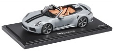 Porsche 911 Turbo S Cabriolet 992.2 sport classic grey 1:18 Porsche Dealer edition