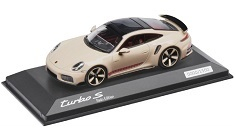 Porsche 911 Turbo S 992.2 Sadu Edition Creme white 1:43 Porsche Dealer Edition