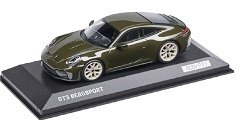 Porsche 911 GT3 with Touring Package 992.2 Bergsport Valley green metallic 1:43 Porsche Dealer Edition
