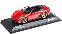Porsche 911 GT3 S/C 992.2 guards red 1:43 Porsche Dealer Edition