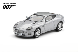 Aston Martin V12 Vanquish *Die Another Day* 2002 English Blister Packaging 1:64 Mini GT