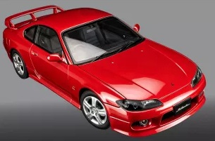 Nissan Silvia S15 Coupe Spec-R Aero 1999 red 1:18 Motorhelix