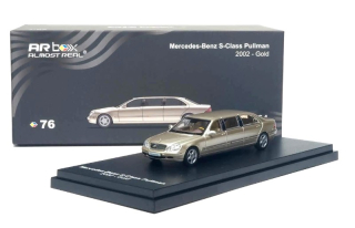 Mercedes-Benz S-Class Pullman 2002 gold 1:64 Almost Real