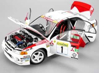 Mitsubishi Lancer EVO IV #1 T.Makinen/ S.Harjanne 3rd Rally Monte Carlo 1997 1:18 Motorhelix