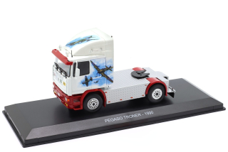 Pegaso Troner Truck 1990 white/red/decor 1:43 Hachette