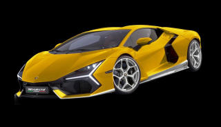 Lamborghini Revuelto "Miura 60°" Homage giallo/silver 1:43 Look Smart Models